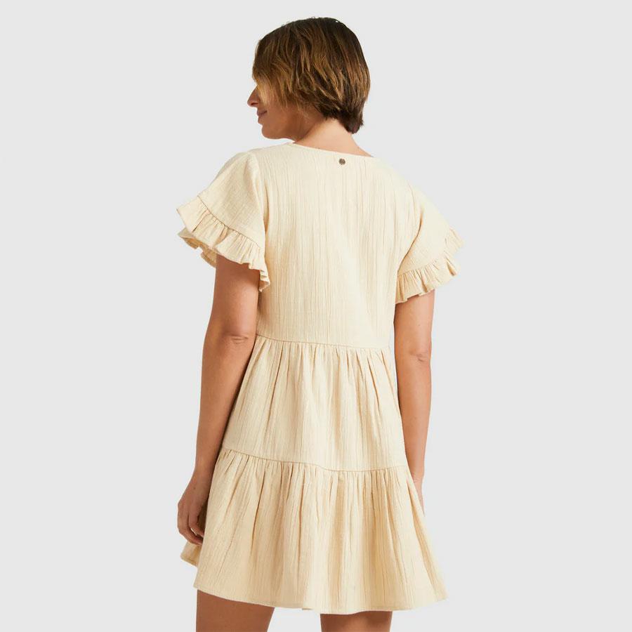 CAMDEN DRESS ALMOND