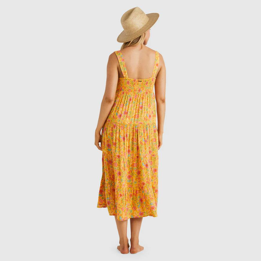 LA PLAGE SHINE ON DRESS BANANA