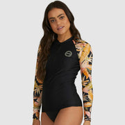 WAVE TRIBE HALF ZIP SUNSH BLACK
