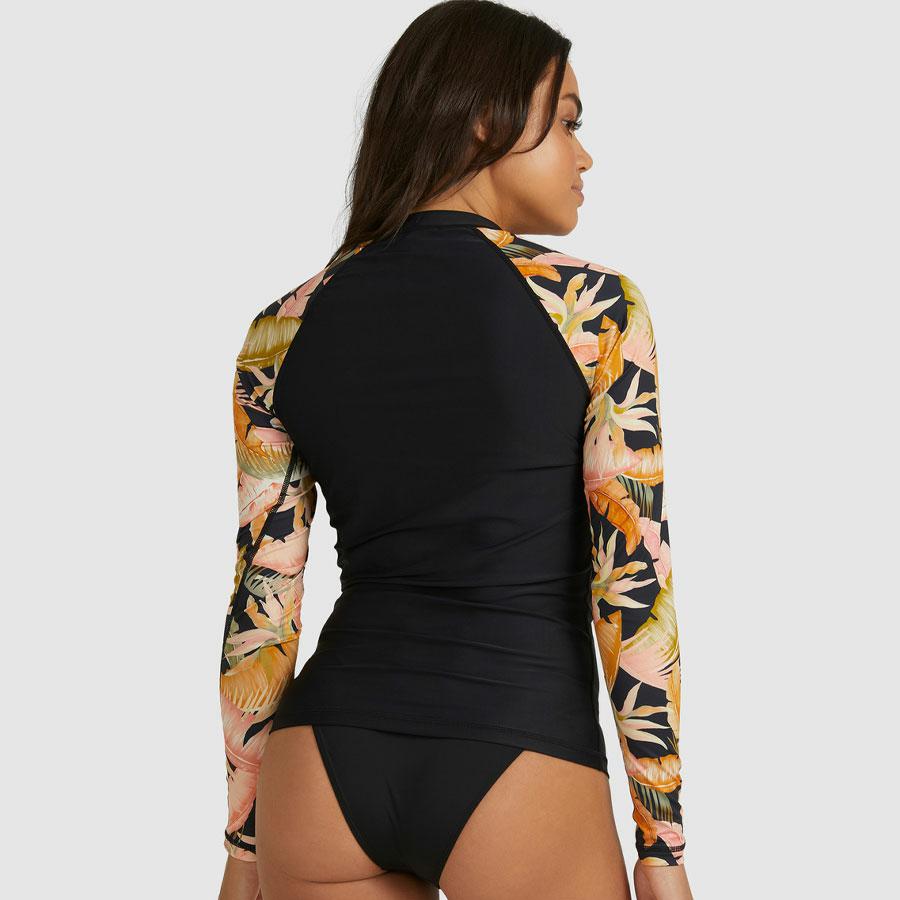 WAVE TRIBE HALF ZIP SUNSH BLACK