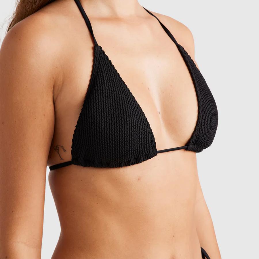 SUMMER HIGH REMI TRI TOP BLACK SANDS