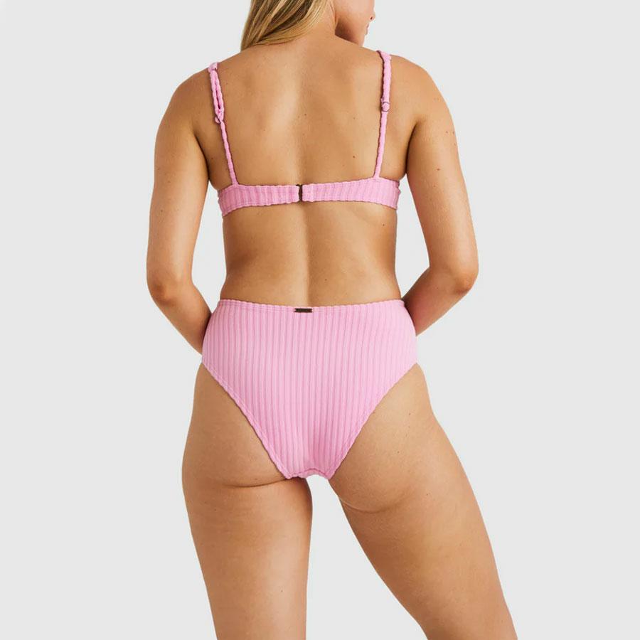 TERRY RIB HI MAUI PANT BERRY PINK