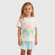 SUNSHINE LOVE TEE SALT CRYSTAL