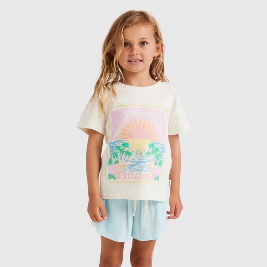 SUNSHINE LOVE TEE SALT CRYSTAL