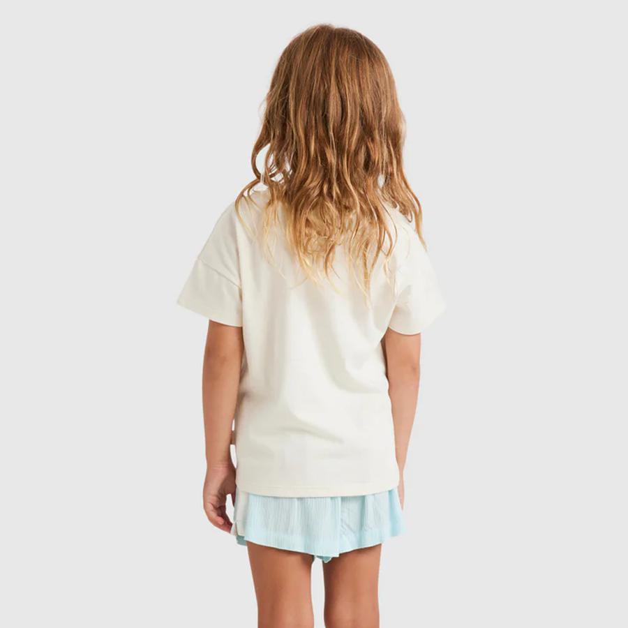 SUNSHINE LOVE TEE SALT CRYSTAL