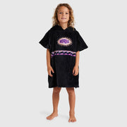 GROMS HOODED TOWEL BLACK