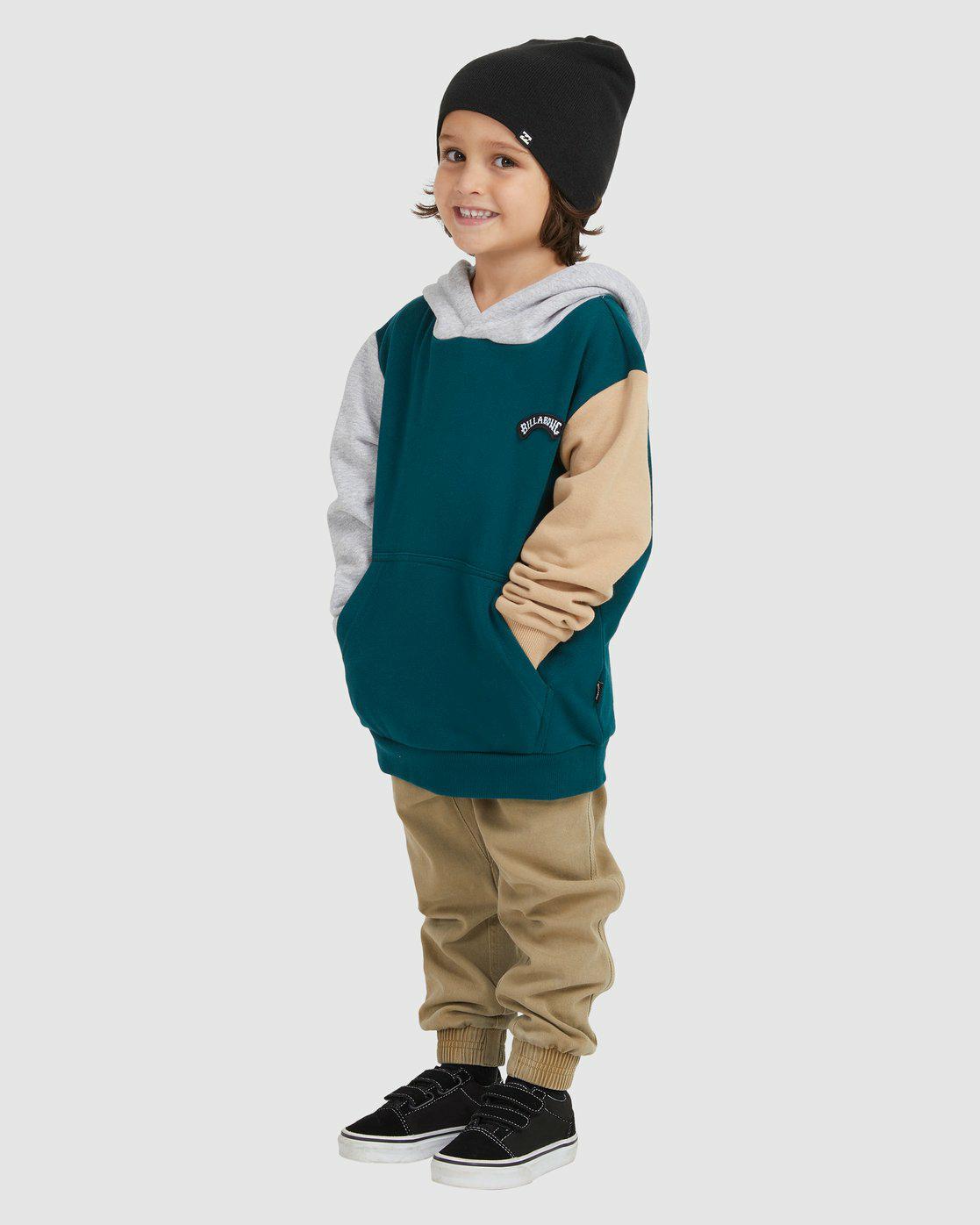 COLOUR BLOCK POP HOOD MULTI
