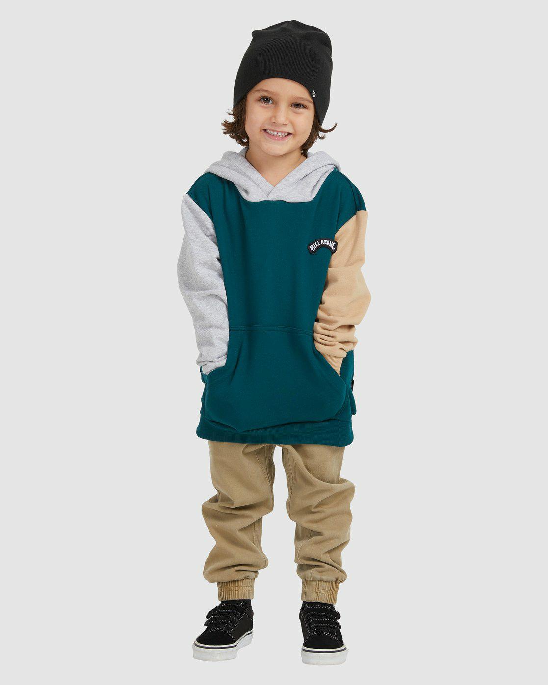 COLOUR BLOCK POP HOOD MULTI