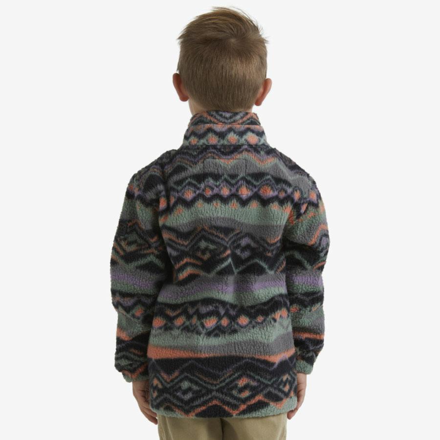BOUNDARY MOCK NECK GREY VIOLET