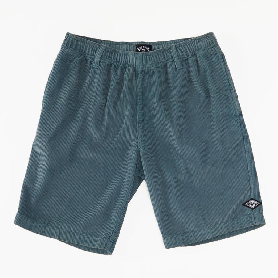 LARRY CORD SHORTS SMOKE BLUE