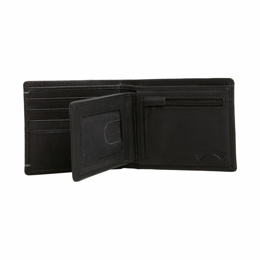 ROCKAWAY 2 IN 1 WALLET BLACK