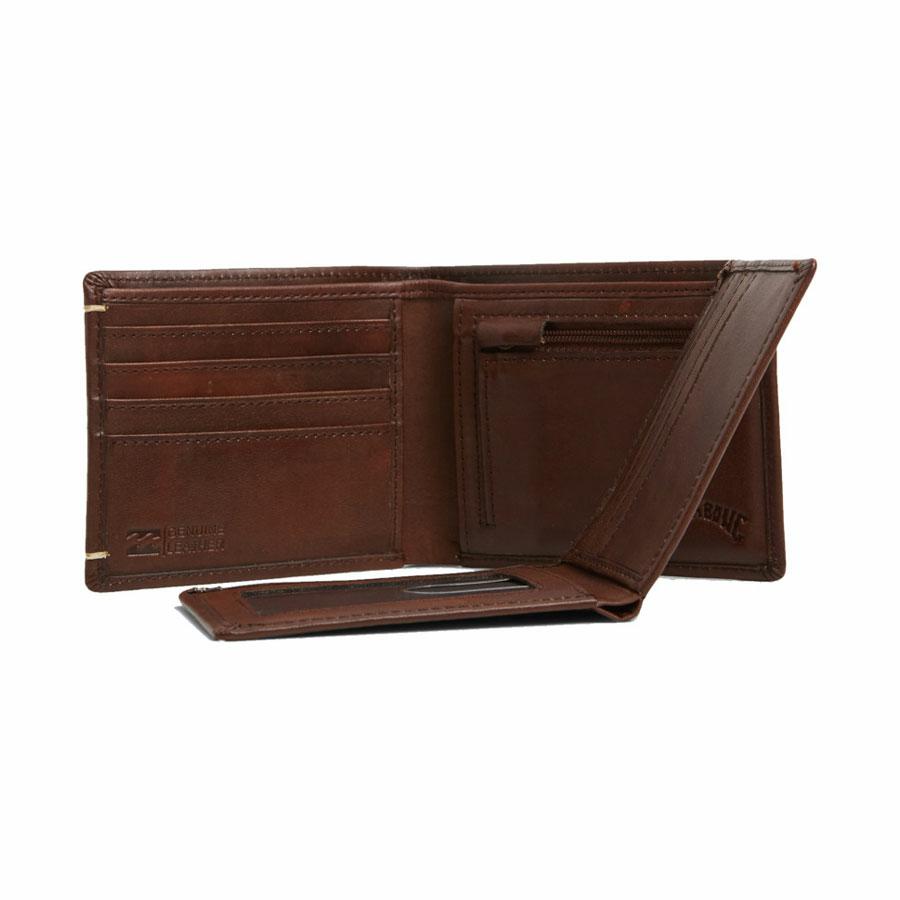 ROCKAWAY 2 IN 1 WALLET JAVA GRAIN