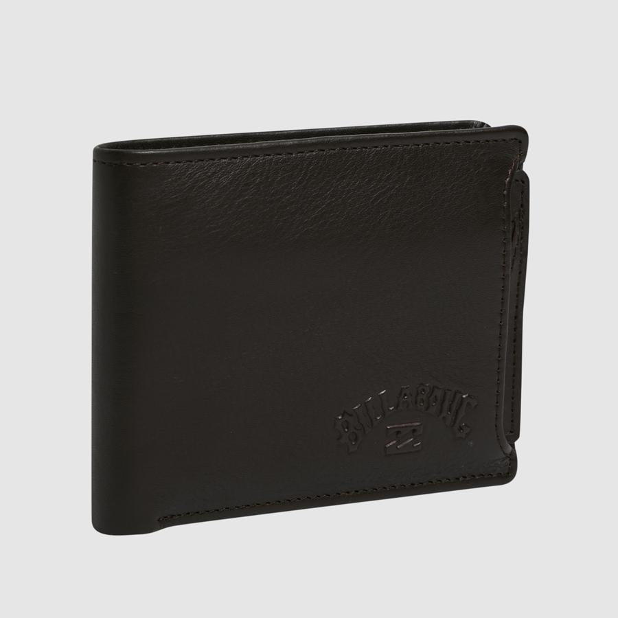 SLIM 2 IN 1 LEATHER WALLE JAVA GRAIN