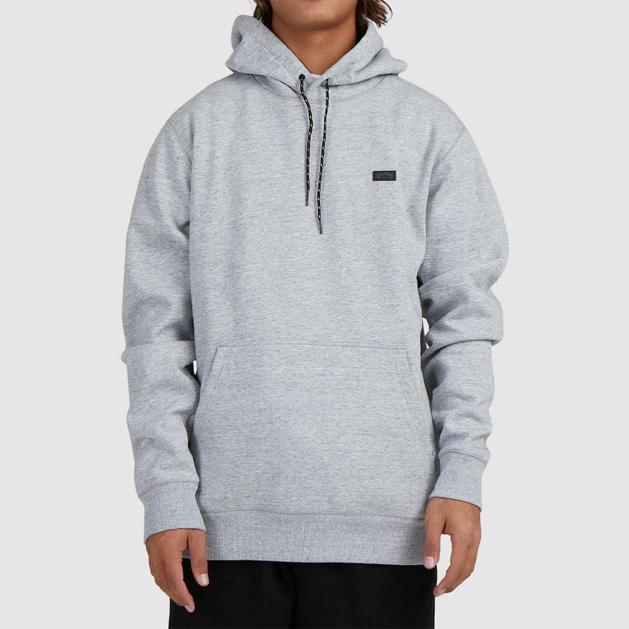 SHORELINE PULLOVER GREY HEATHER
