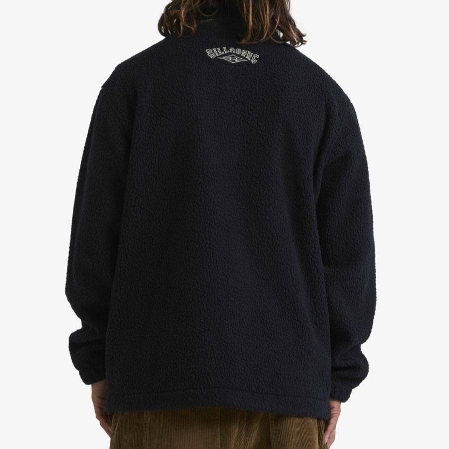 BOUNDARY MOCK NECK BLACK