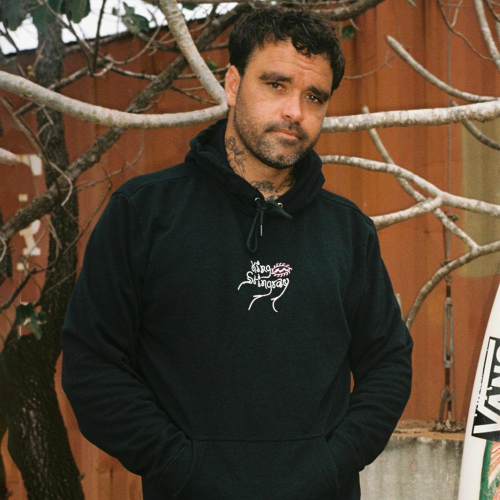 STINGA POP HOOD BLACK