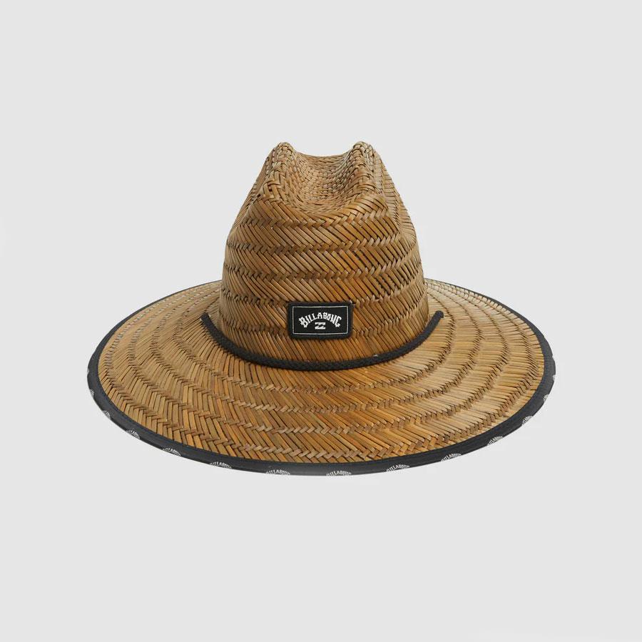 WAVES STRAW HAT BROWN
