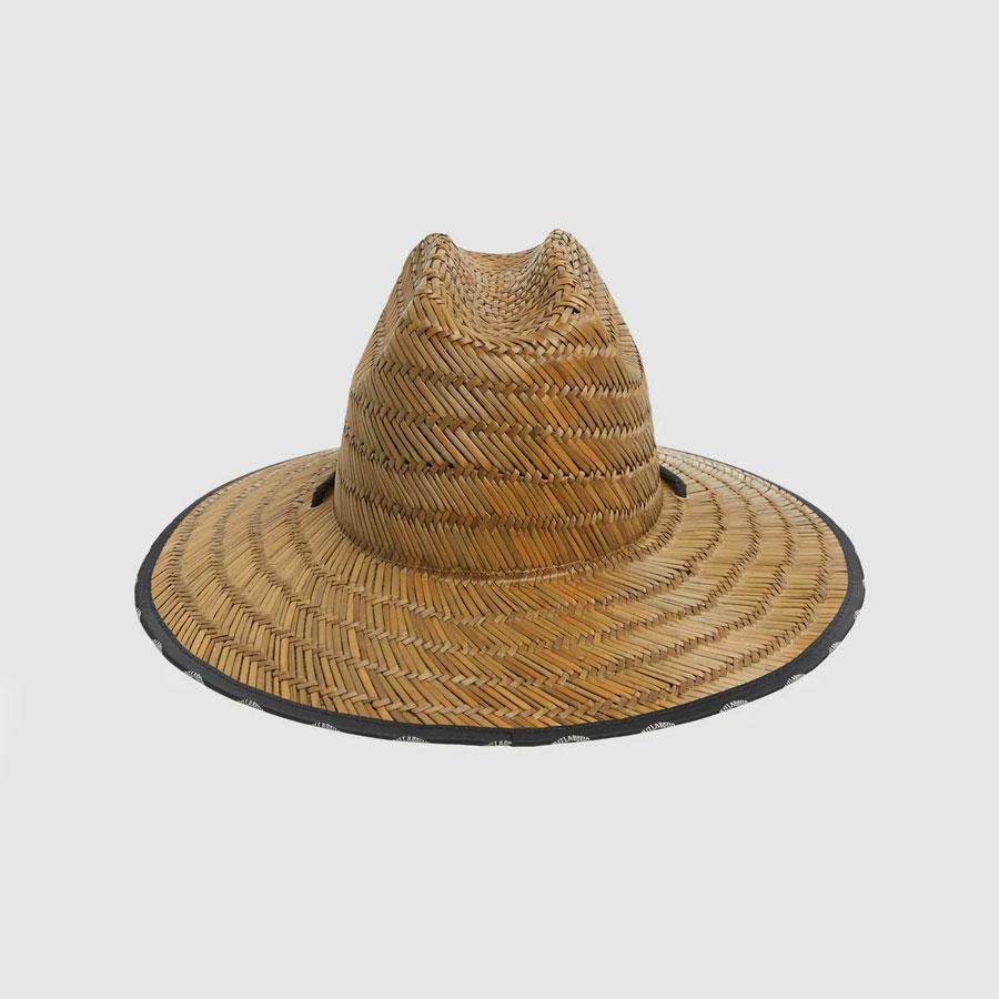 WAVES STRAW HAT BROWN