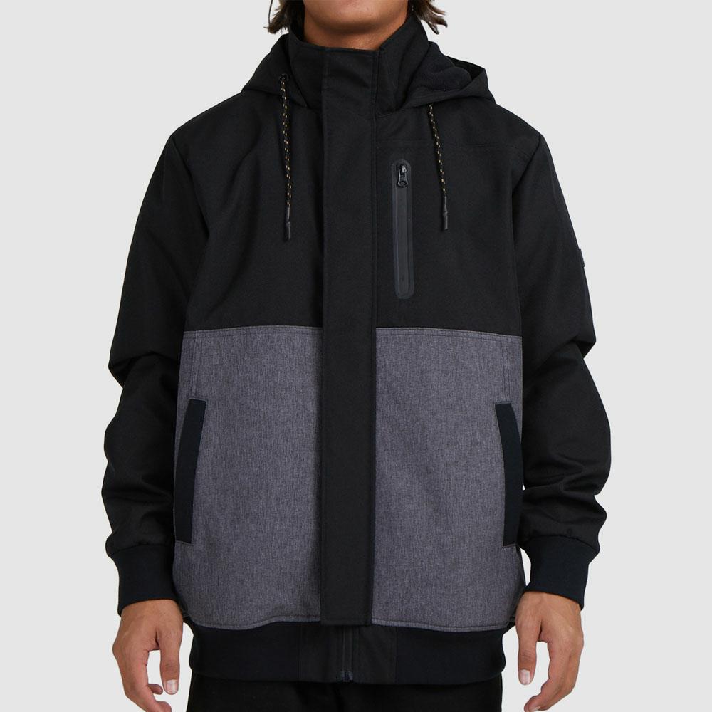 ADIV BOUNDARY ZIP THRU JA BLACK