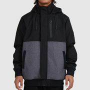 ADIV BOUNDARY ZIP THRU JA BLACK