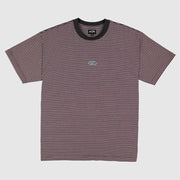 ABSENSE STRIPE SS PURPLE ASH