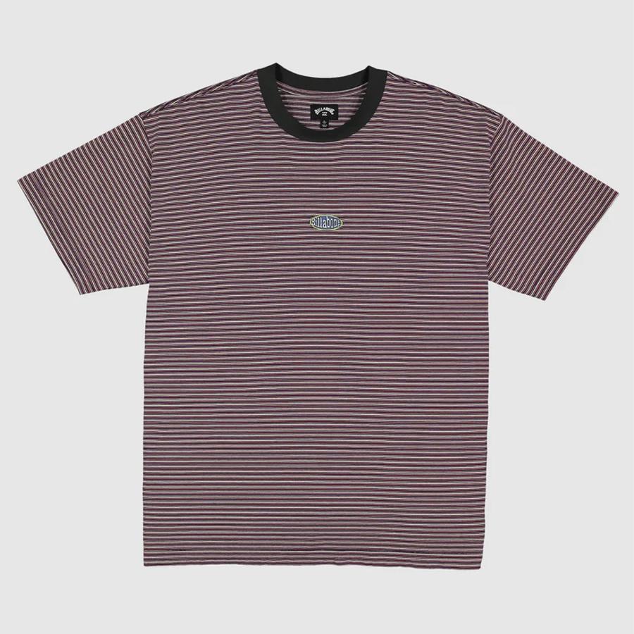 ABSENSE STRIPE SS PURPLE ASH