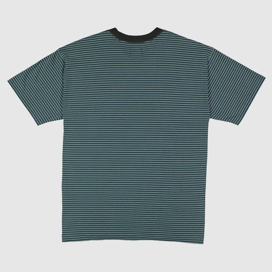 ABSENSE STRIPE SS SEAWEED