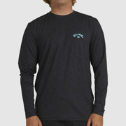SHORELINE LF LS BLACK HEATHER