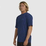 SHORELINE LF SS DENIM HEATHER