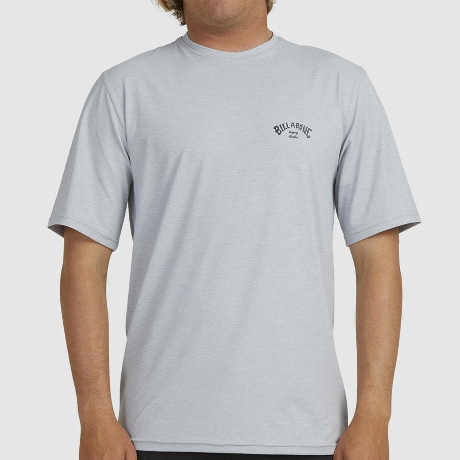 SHORELINE LF SS LIGHT GREY HEATHER