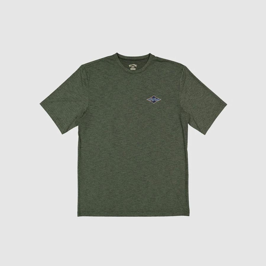 DIAMOND SHORELINE LF SS MILITARY HEATHER