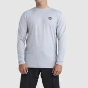 DIAMOND SHORELINE LF SS LIGHT GREY HEATHER