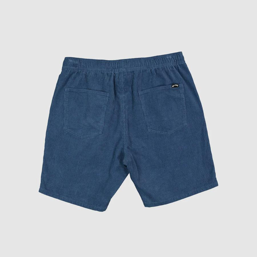 LARRY CORD SHORT SMOKE BLUE