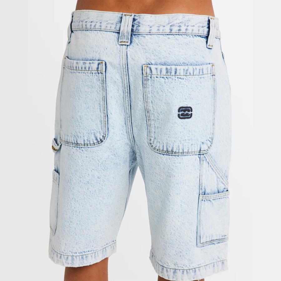 BAD DOG WORKWEAR SHORT STONE BLUE