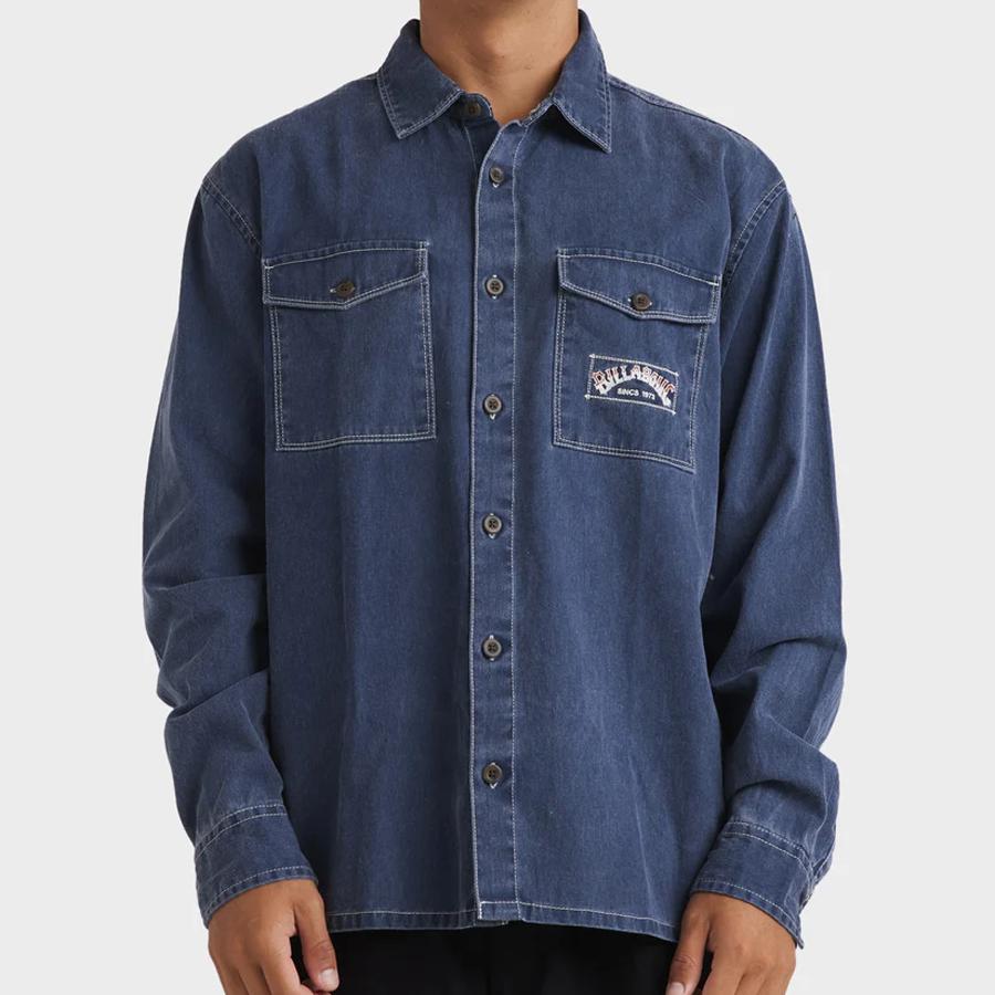 BONG YEARS OVER SHIRT INDIGO