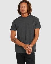 PREMIUM POCKET SS CHAR HEATHER