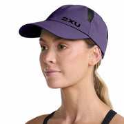 RUN CAP ACAI/BLACK