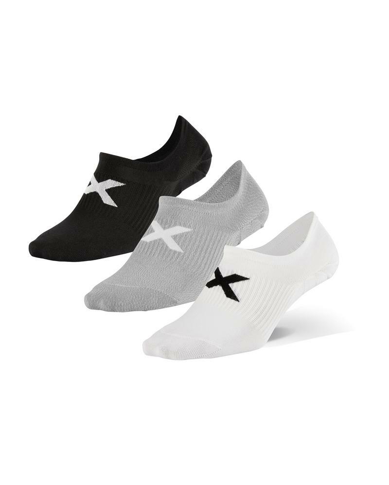 INVISIBLE SOCK 3 PACK THREE/COLOUR