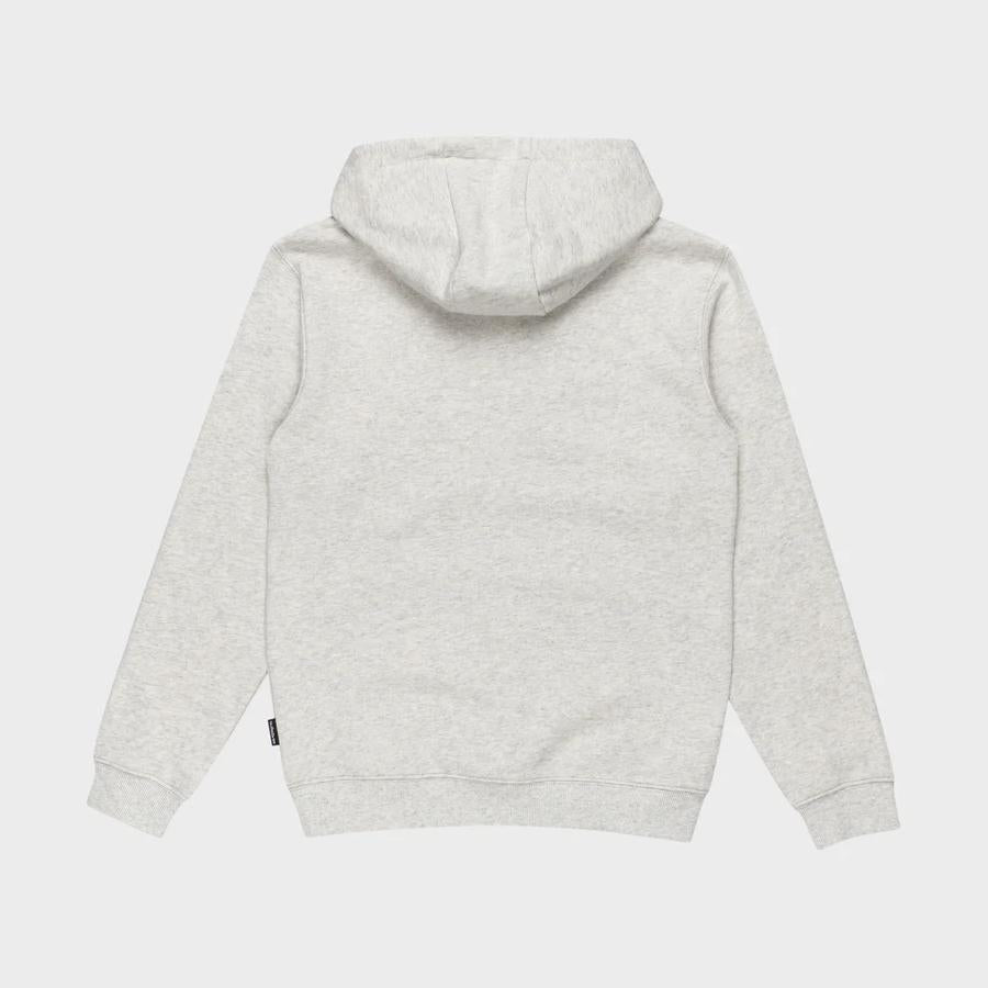 GRAPHIC HOODIE YOUTH WHITE MARBLE HEATHER