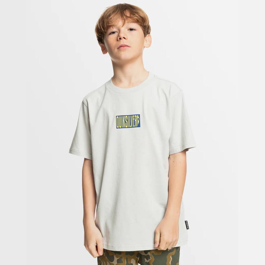CROSSED OUT SS YTH GRAY VIOLET