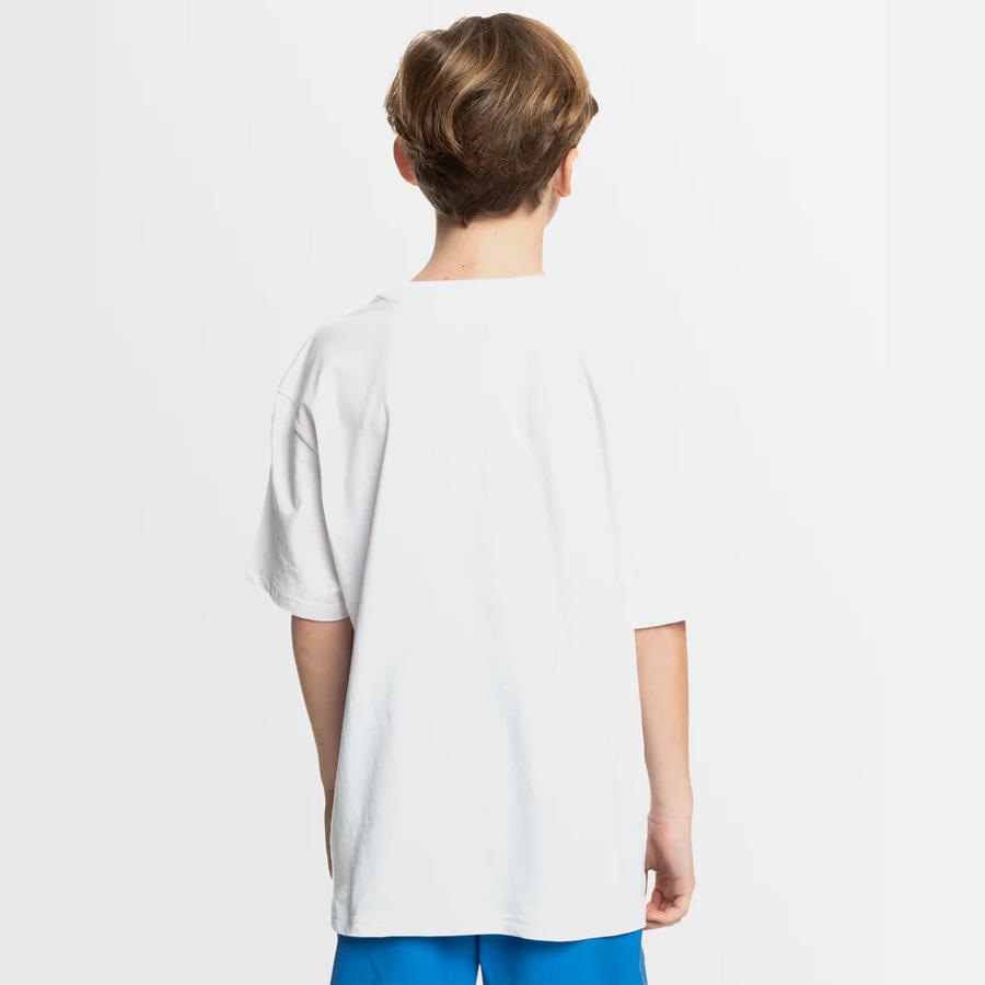 BUTTONS SS YTH WHITE