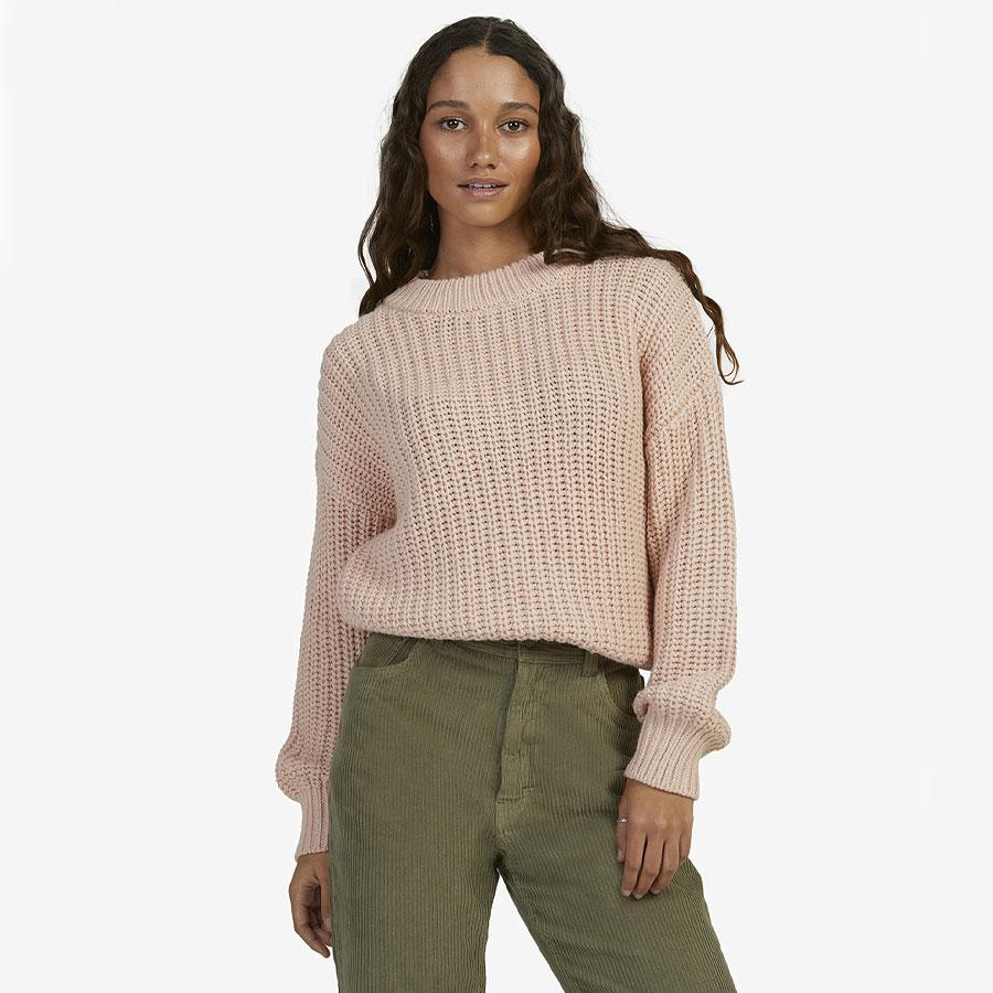 COMING HOME SWEATER PEACH WHIP