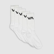 VA SPORT SOCK 5 PACK WHITE
