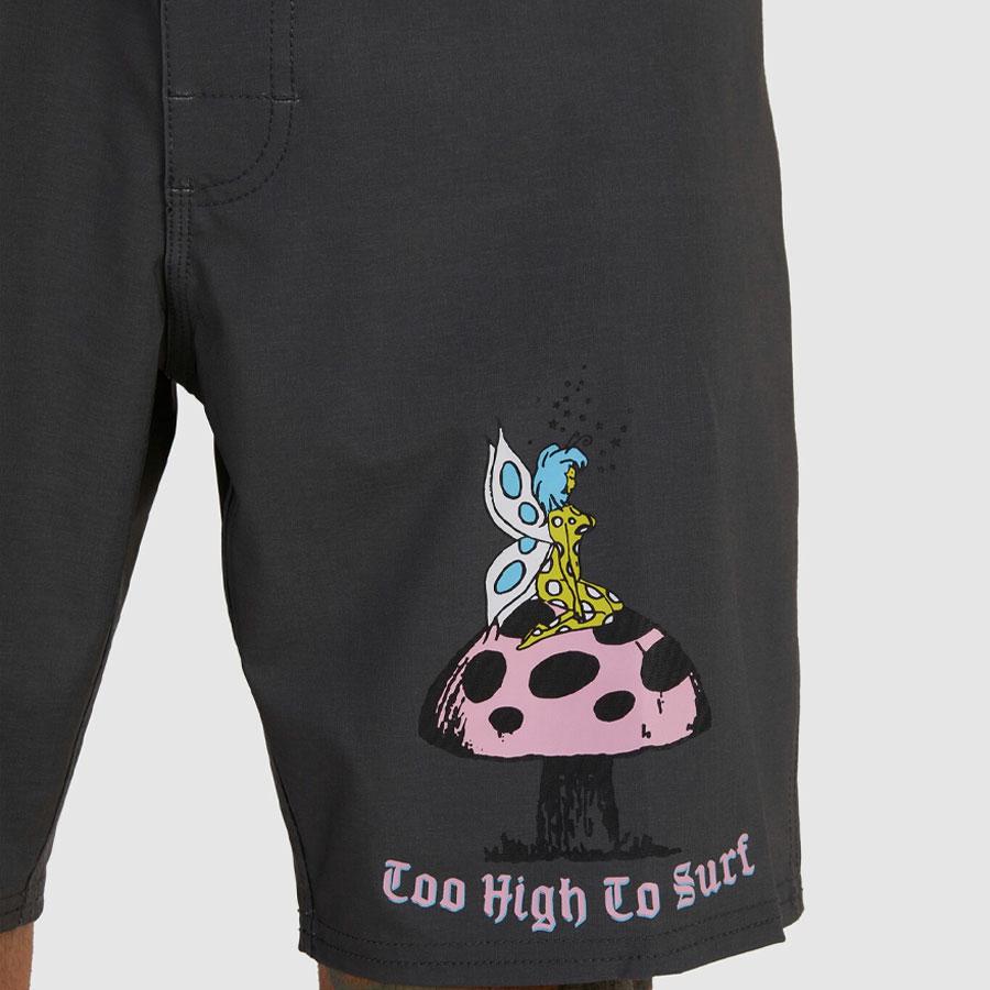 TOO HIGH TRUNK WASHED BLACK