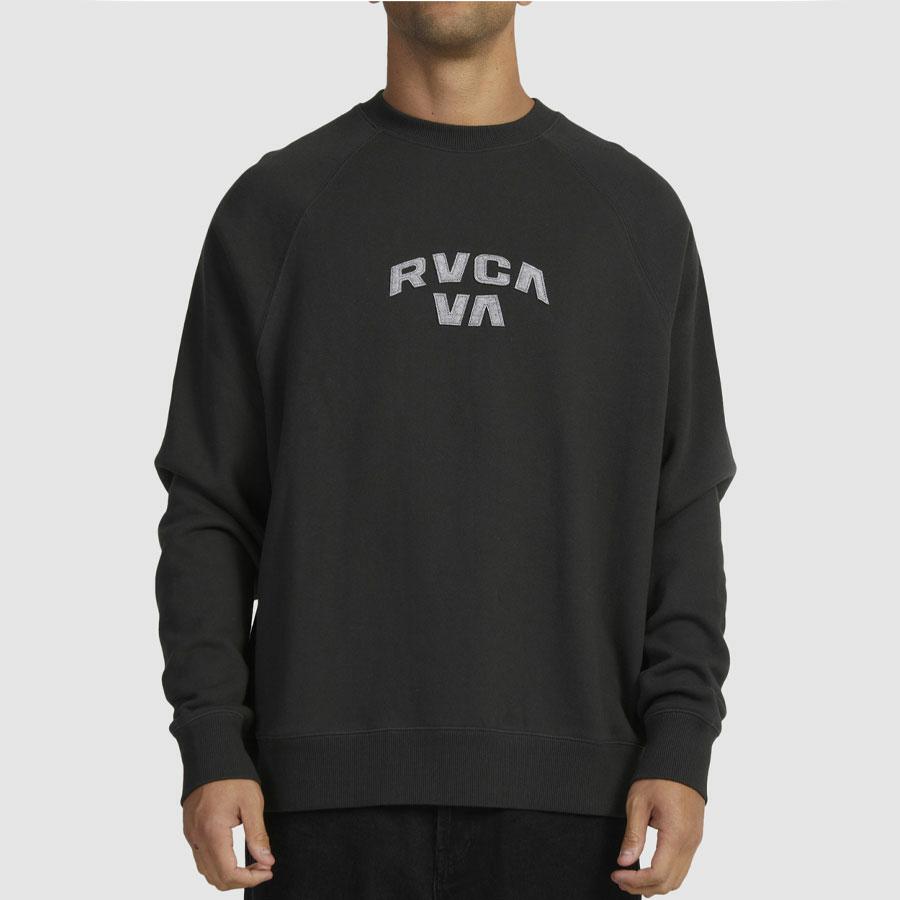 STRANGE TIMES RAGLAN CRE PIRATE BLACK