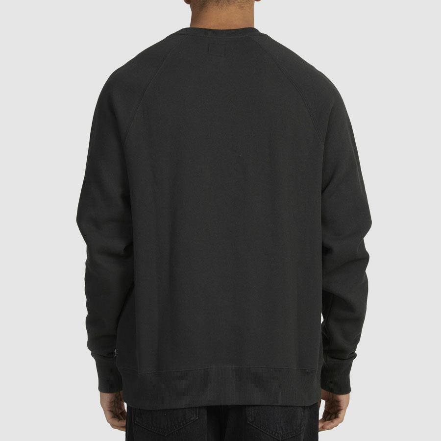 STRANGE TIMES RAGLAN CRE PIRATE BLACK