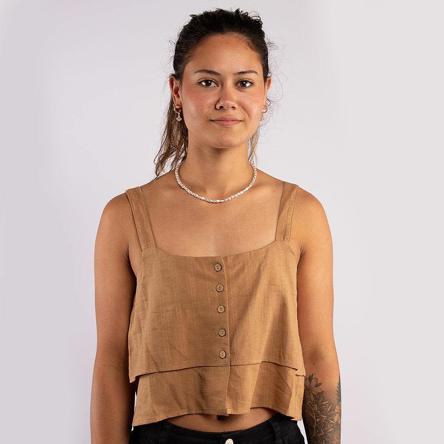 COVE CROP TOP EARTH