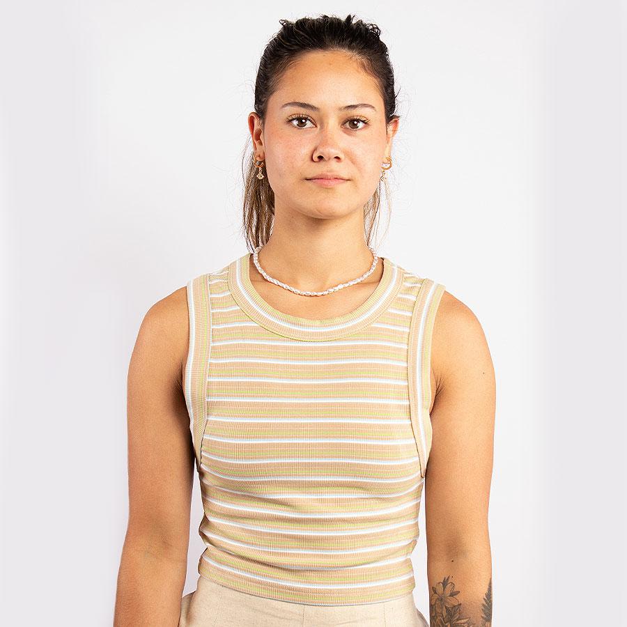 AURA TANK TOP OCEANNA STRIPE