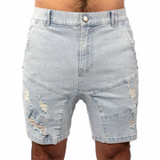 RELOAD DENIM SHORT DENIM BLUE