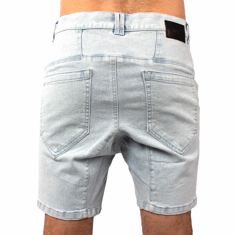 RELOAD DENIM SHORT DENIM BLUE